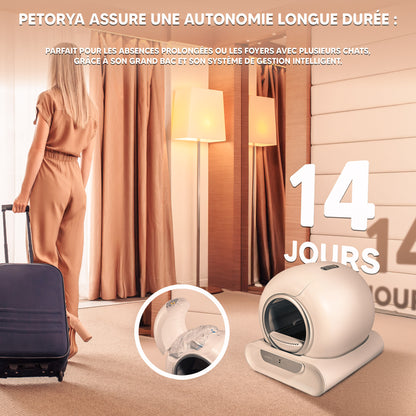 Litière autonettoyante intelligente