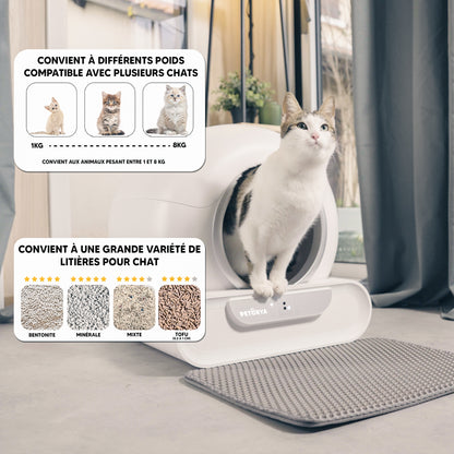 Litière autonettoyante intelligente